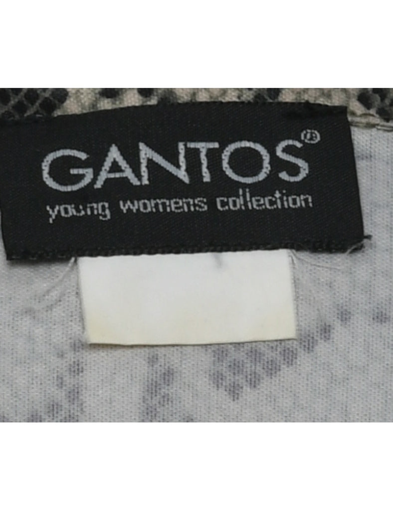 Animal Print Y2K Jacket - M