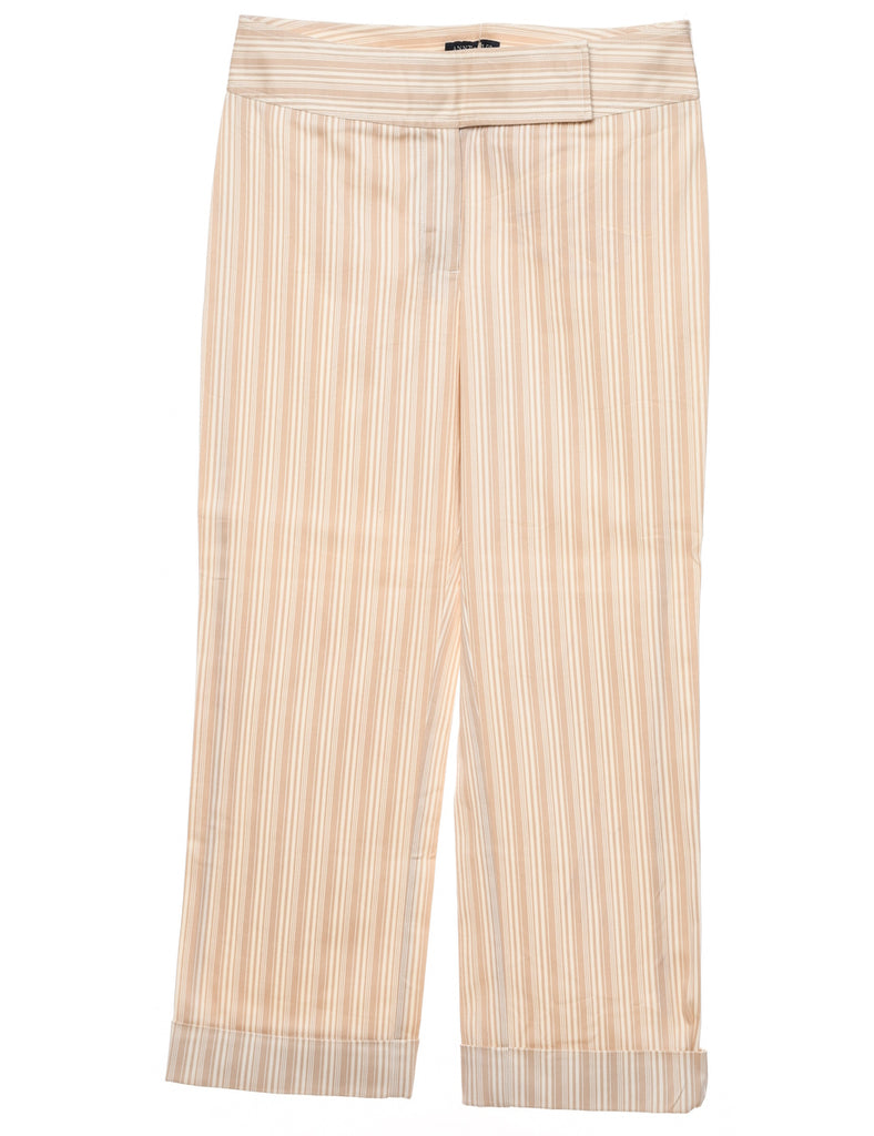 Ann Taylor Pinstriped Chinos - W0 L0