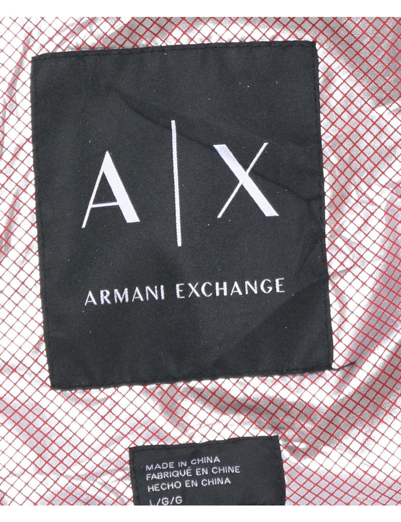 Armani Exchange Hooded Two Tone Jacket - L