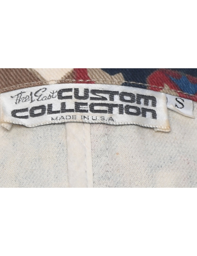 Aztec Pattern Blazer - S