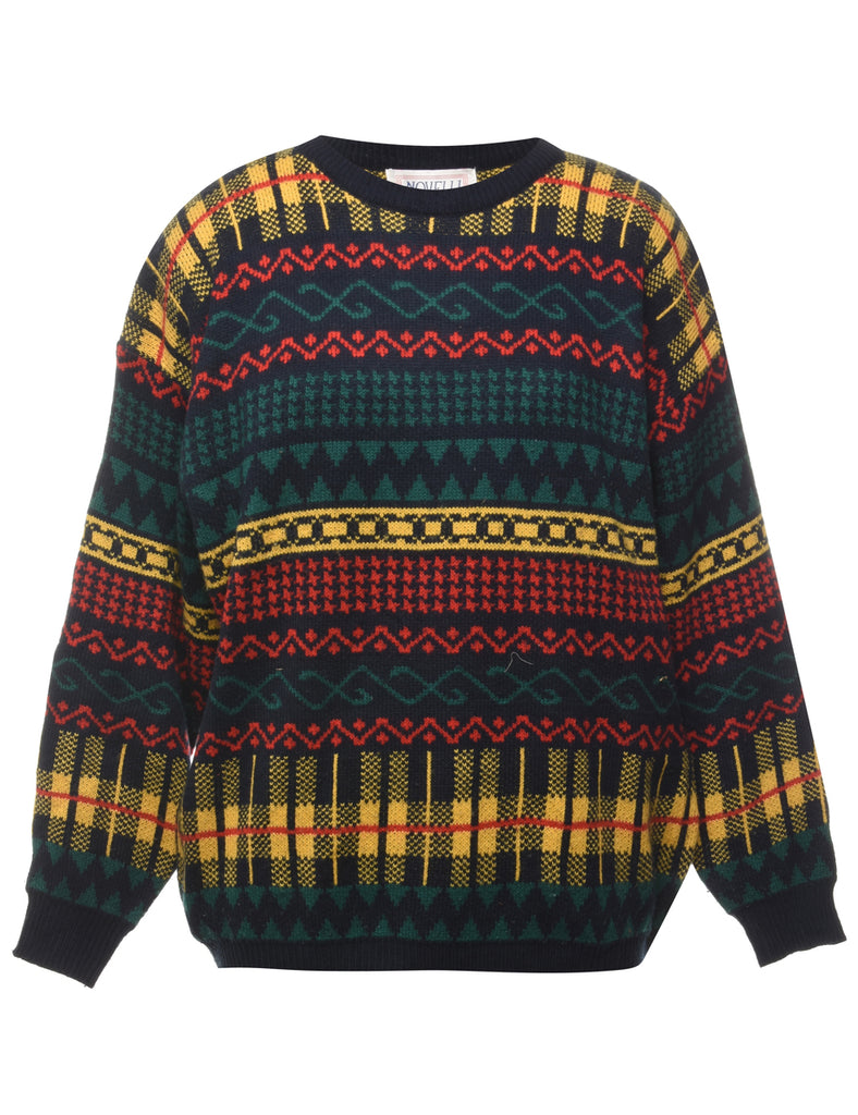 Aztec Print Jumper - XL