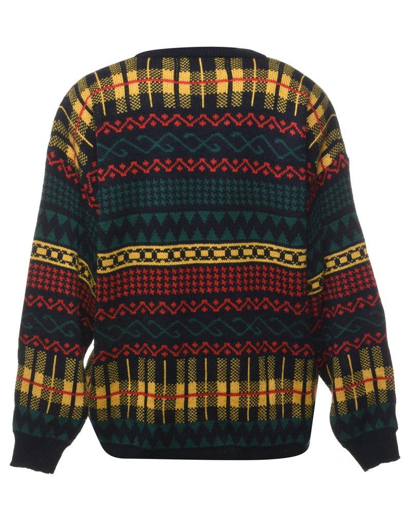 Aztec Print Jumper - XL