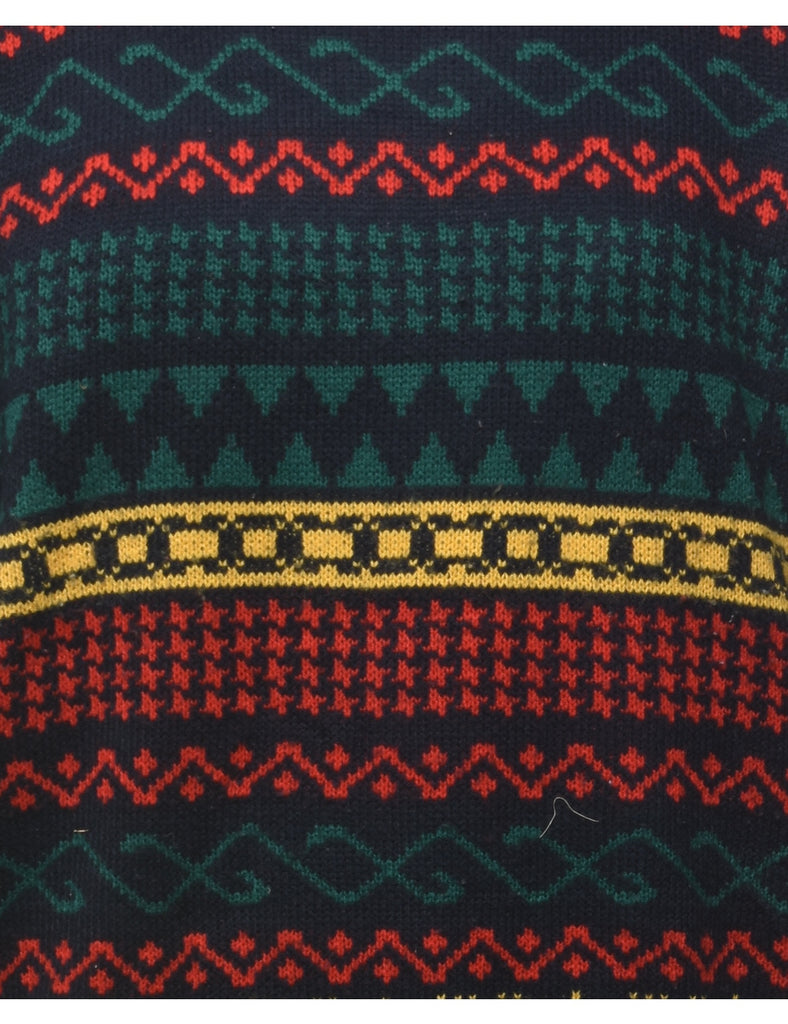 Aztec Print Jumper - XL