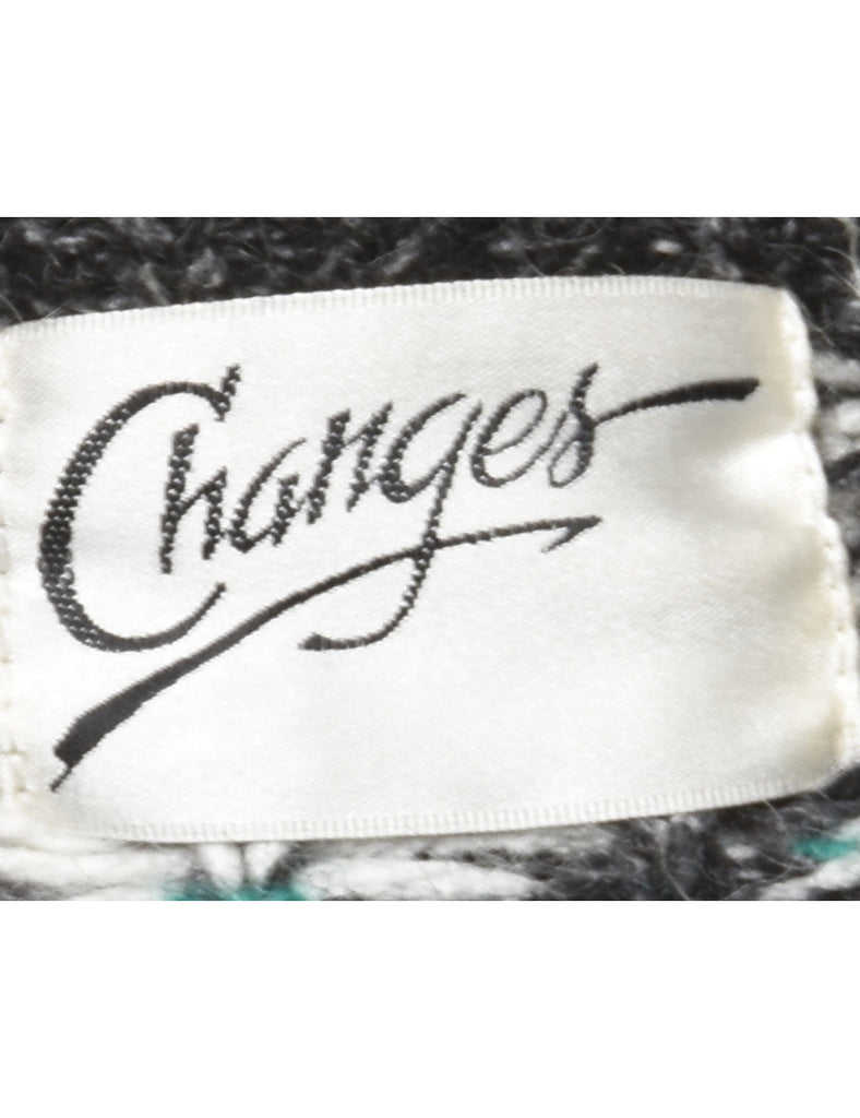 Aztec Print Jumper - S