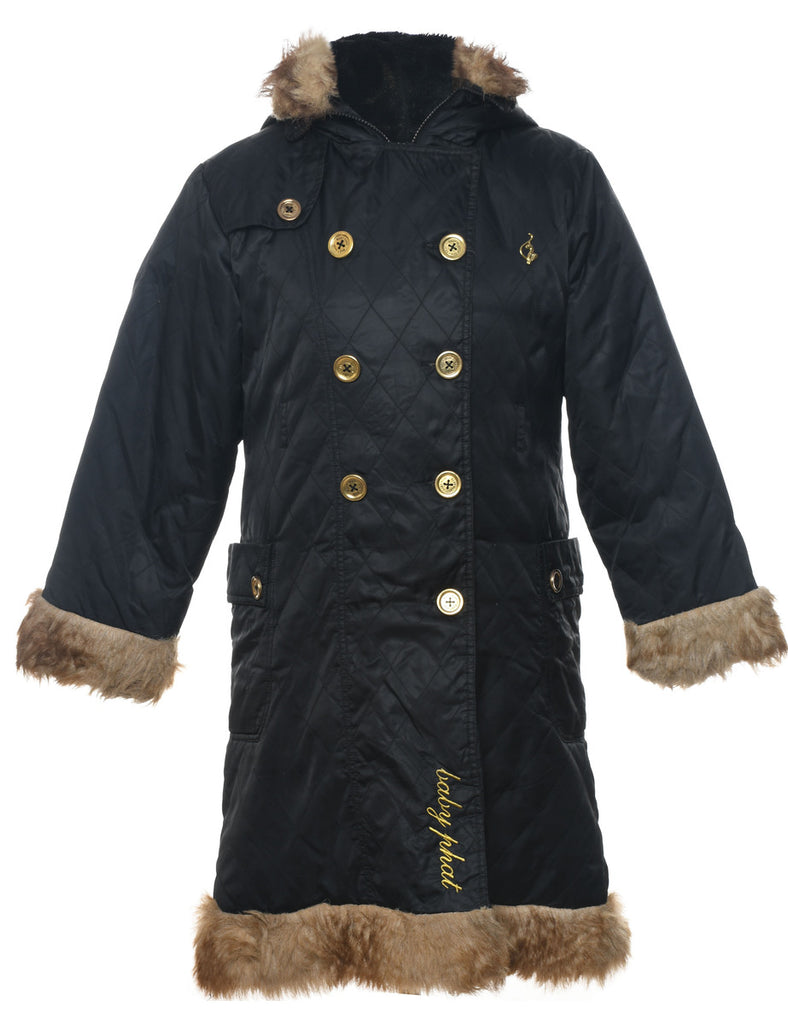 Baby Phat Double Breasted Puffer Jacket - L