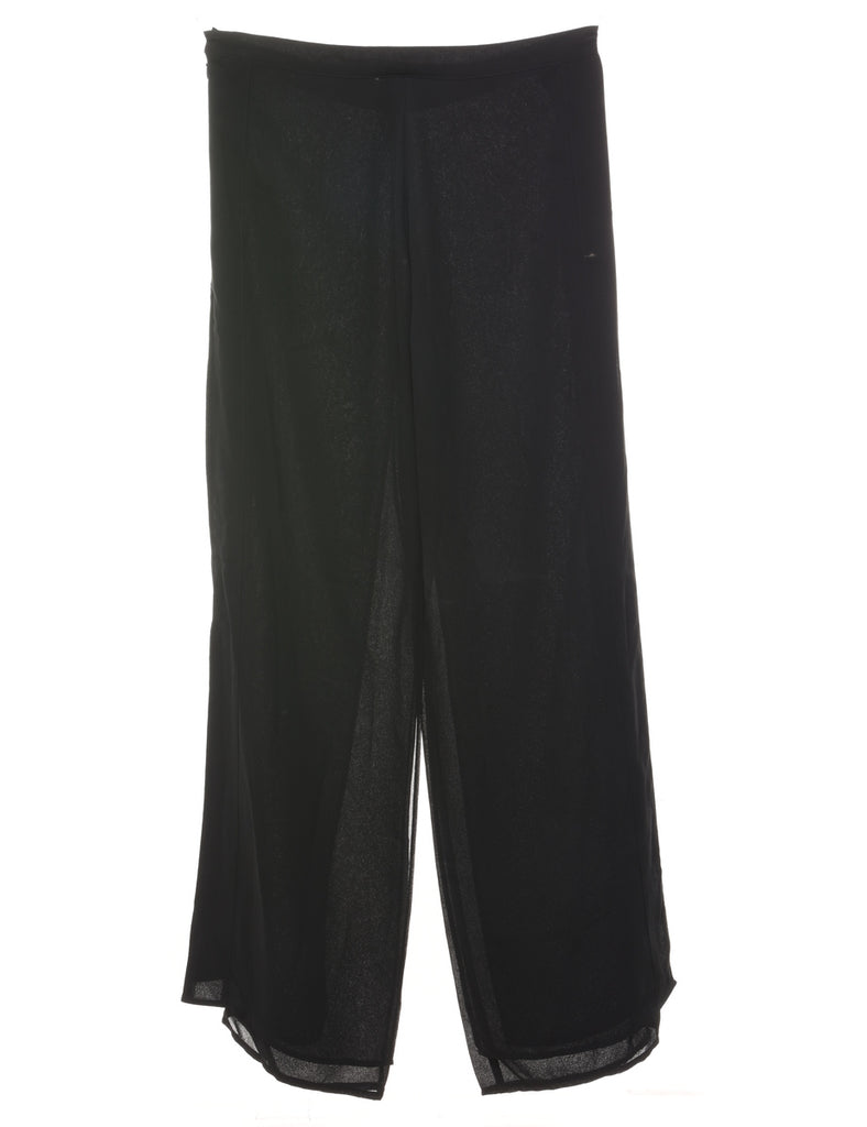 Beaded Black Trousers - W30 L31