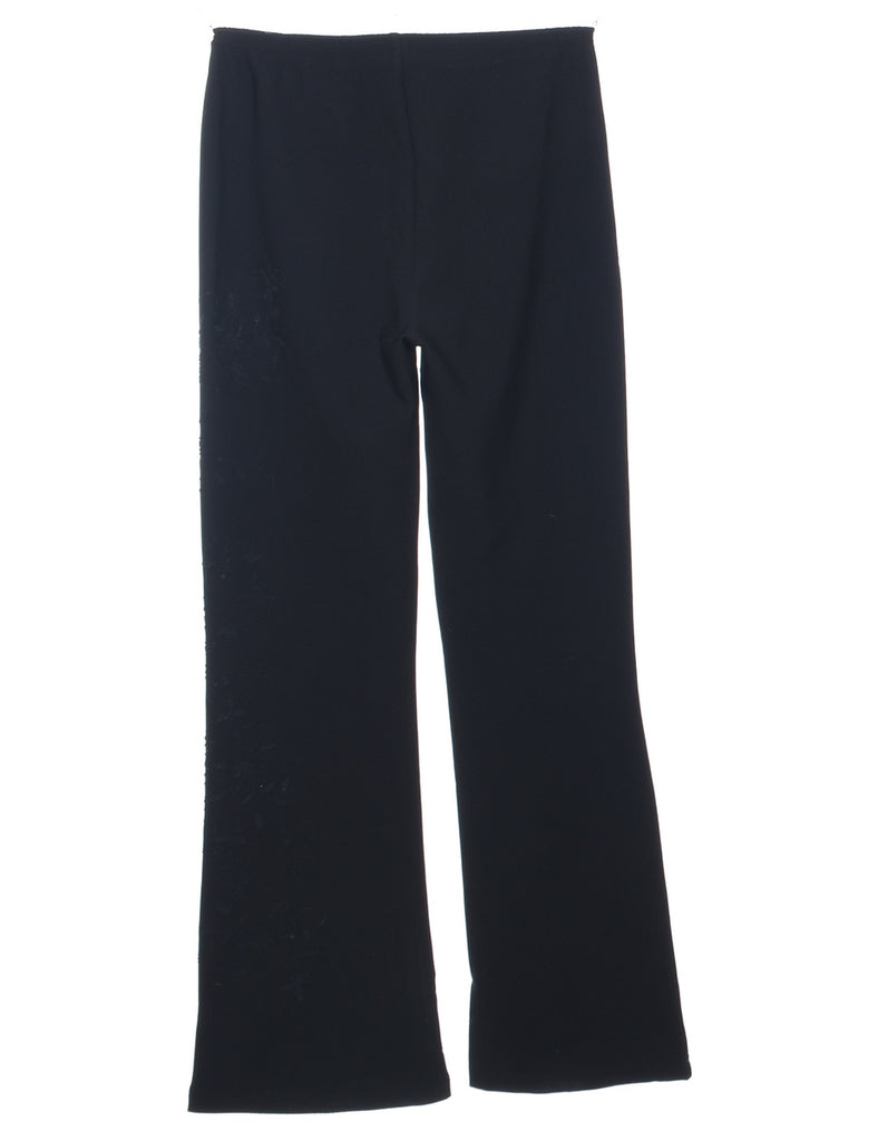 Beaded Black Trousers - W28 L32