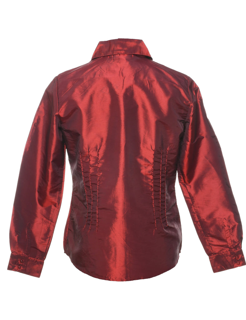 Beaded Evening Blouse - S