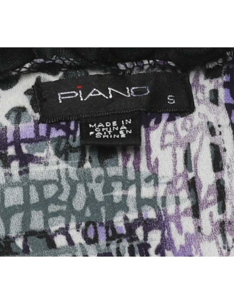 Beaded Evening Blouse - S