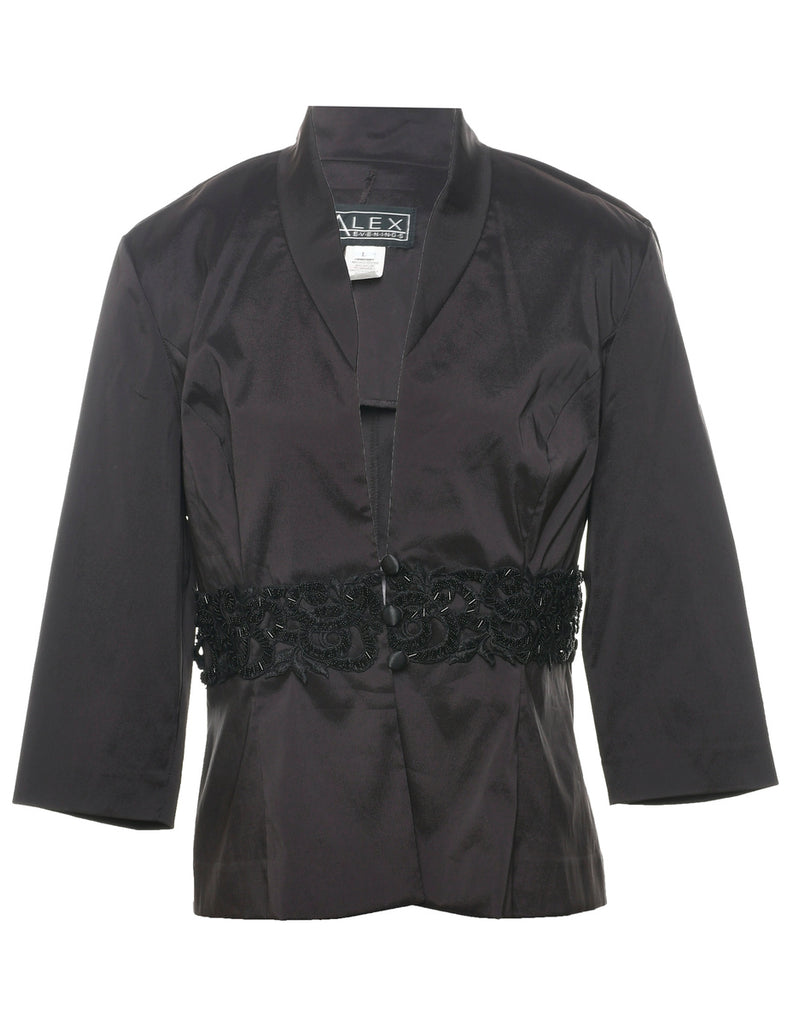 Beaded Evening Jacket - L