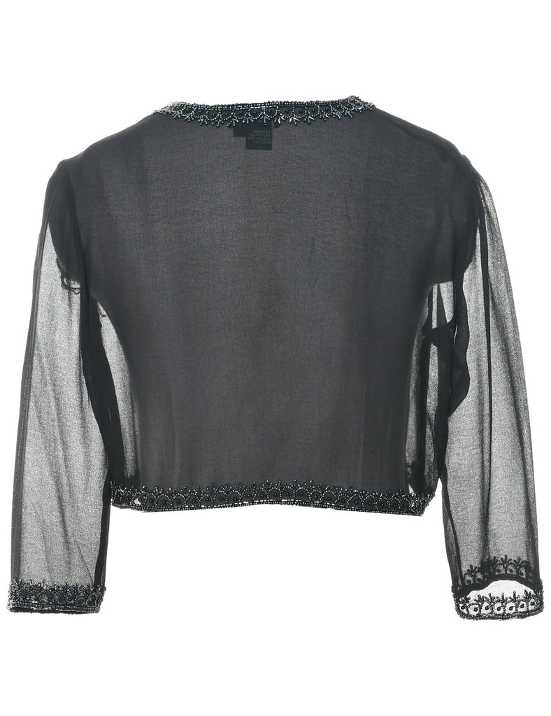 Beaded Evening Jacket - S