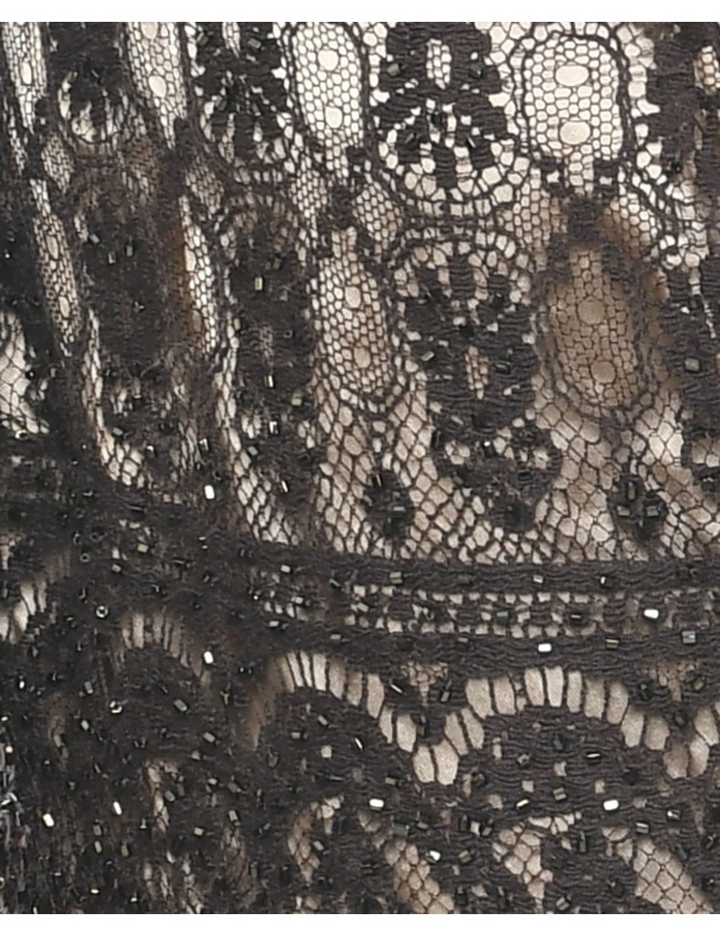 Beaded Evening Jacket - M