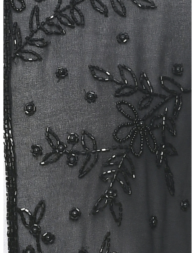 Beaded Evening Jacket - L