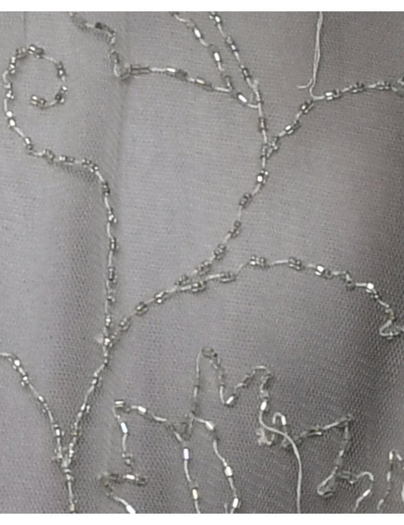 Beaded Evening Jacket - L