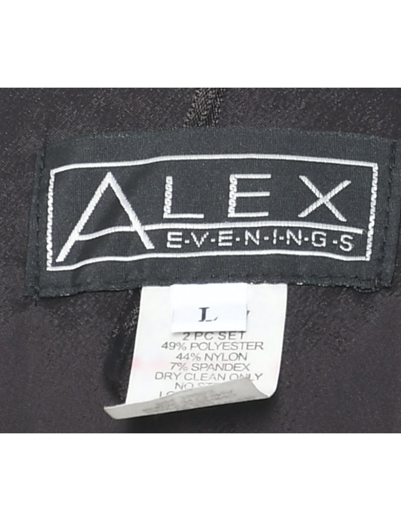 Beaded Evening Jacket - L