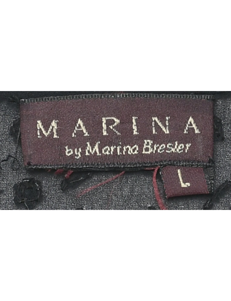 Beaded Evening Jacket - L