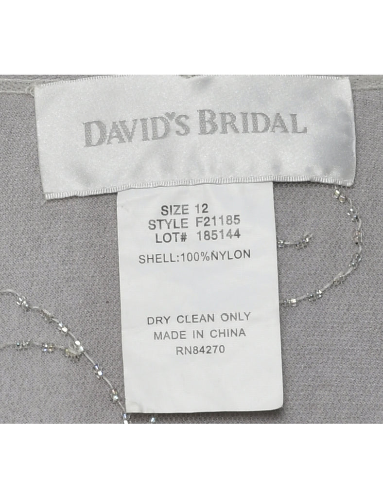 Beaded Evening Jacket - L