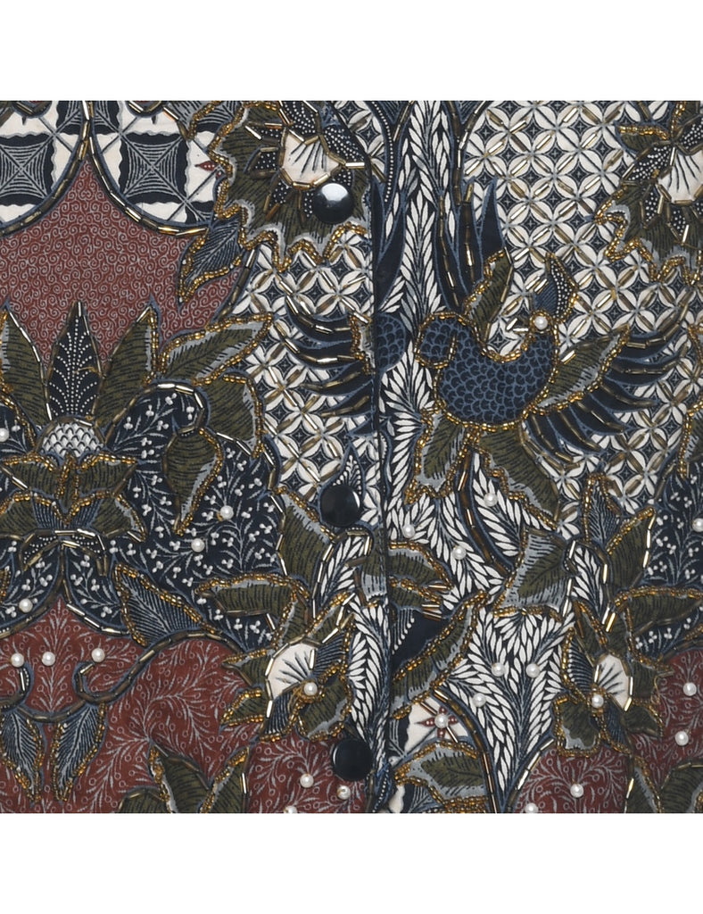 Beaded Waistcoat - M