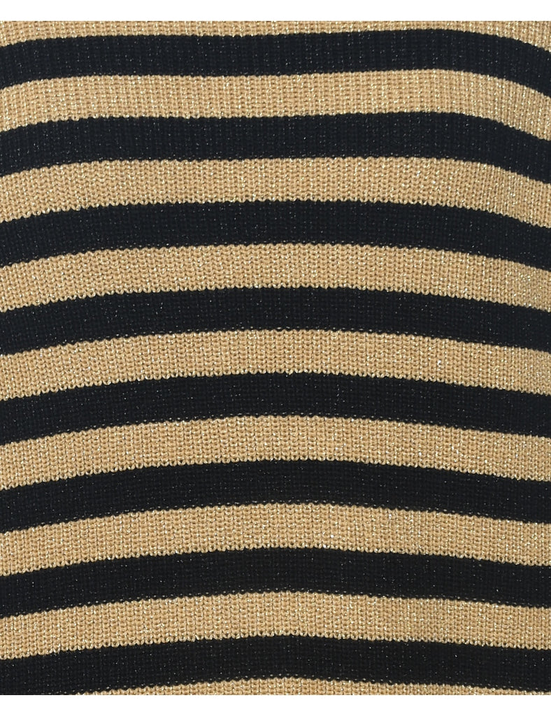 Bechamel Striped Pattern Jumper - L