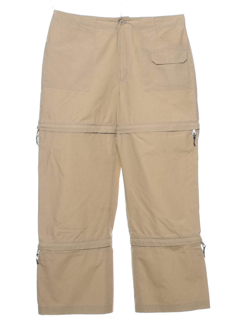 Beige Cargo Pants - W33 L28