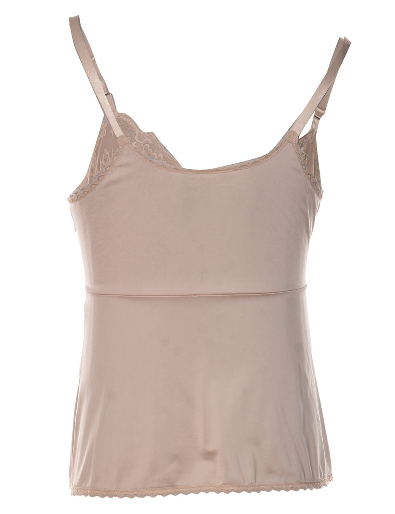 Beige Lace Babydoll - S