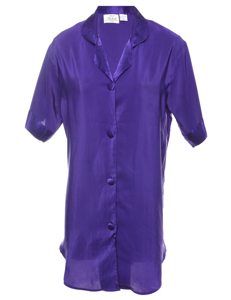 Beth Michaels Mini Shirt Dress - S