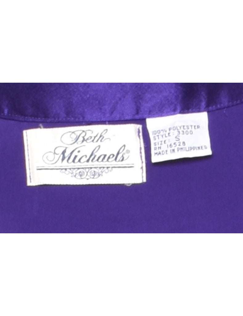 Beth Michaels Mini Shirt Dress - S