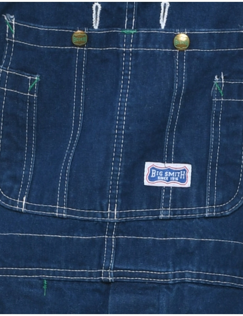 Big Smith Indigo Dungarees - W34 L29