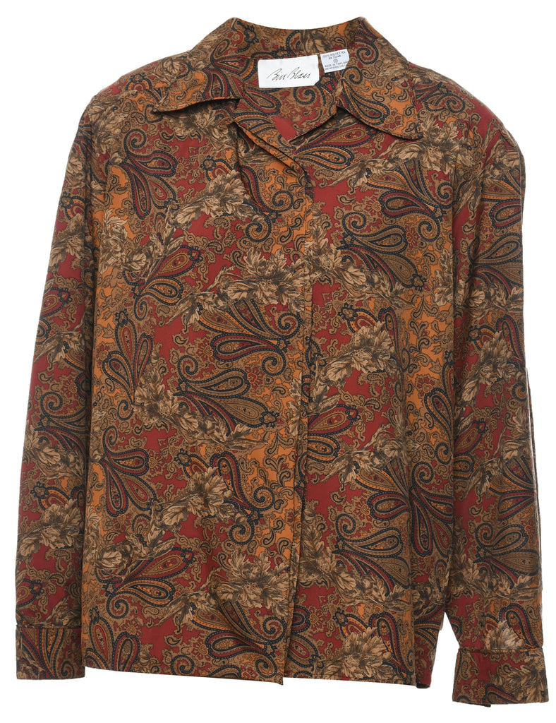 Bill Blass Blouse - L