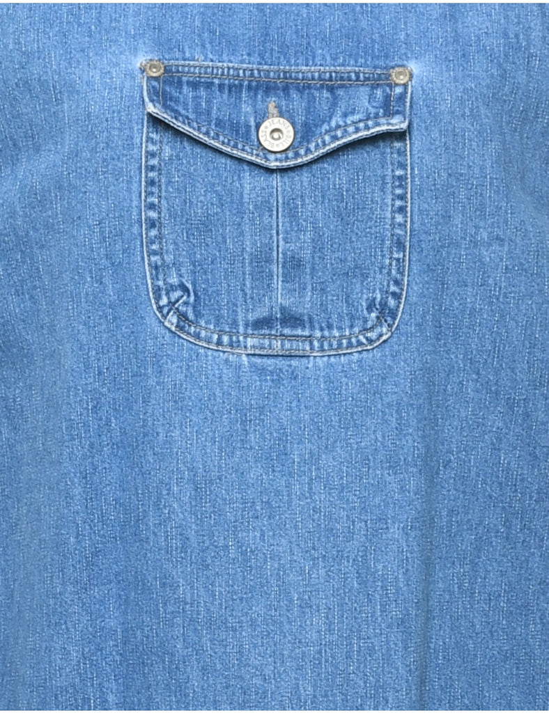 Bill Blass Denim Dress - M