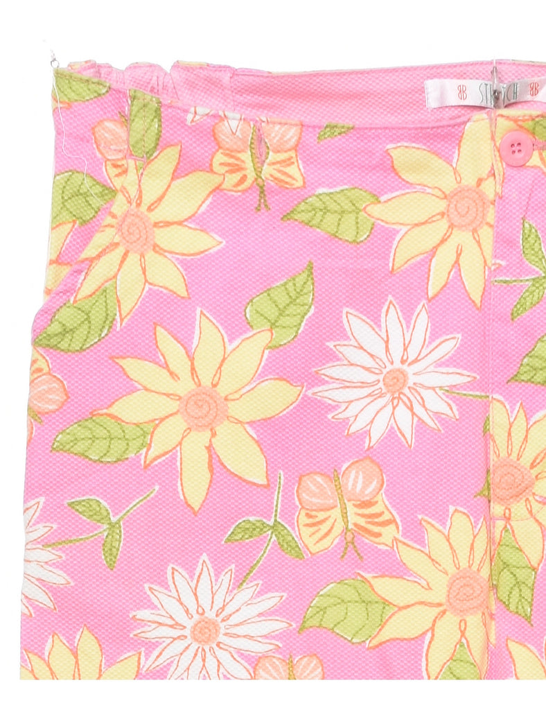 Bill Blass Floral Trousers - W33 L22