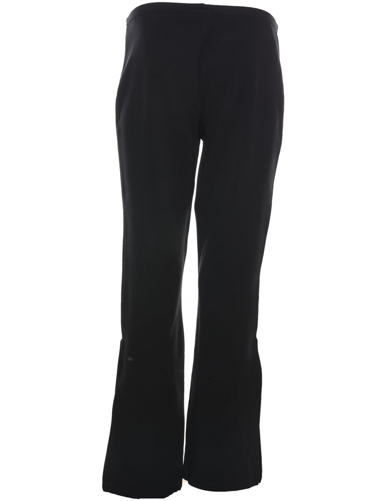 Black 1990s Flared Trousers - W33 L32