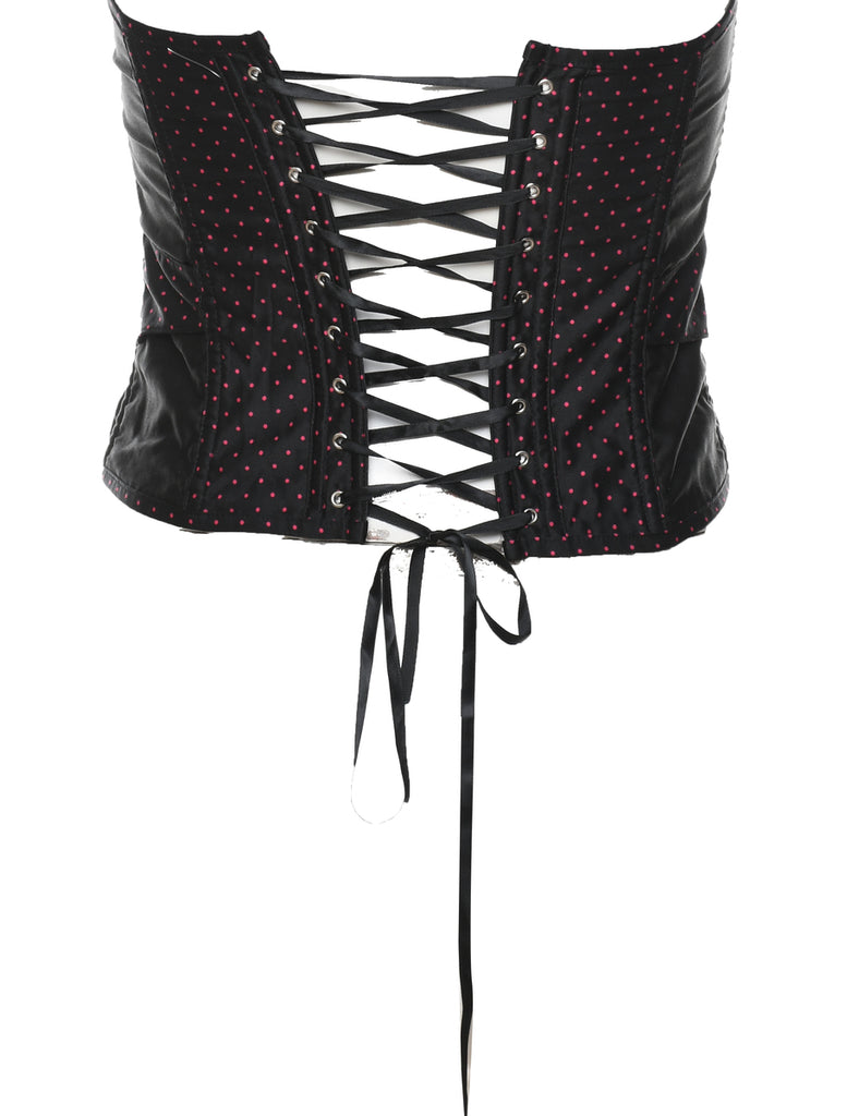 Black Bustier - L