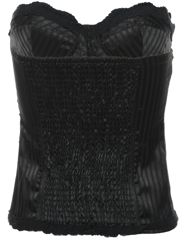 Black Bustier - M