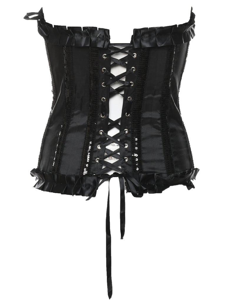 Black Bustier - M