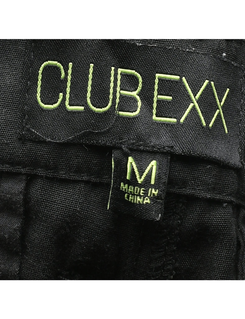 Black Cargo Trousers - W31 L29