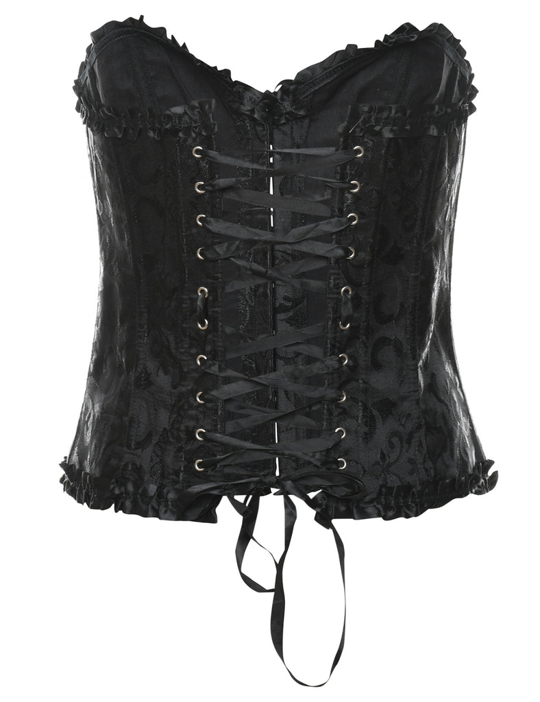 Black Classic Corset - S