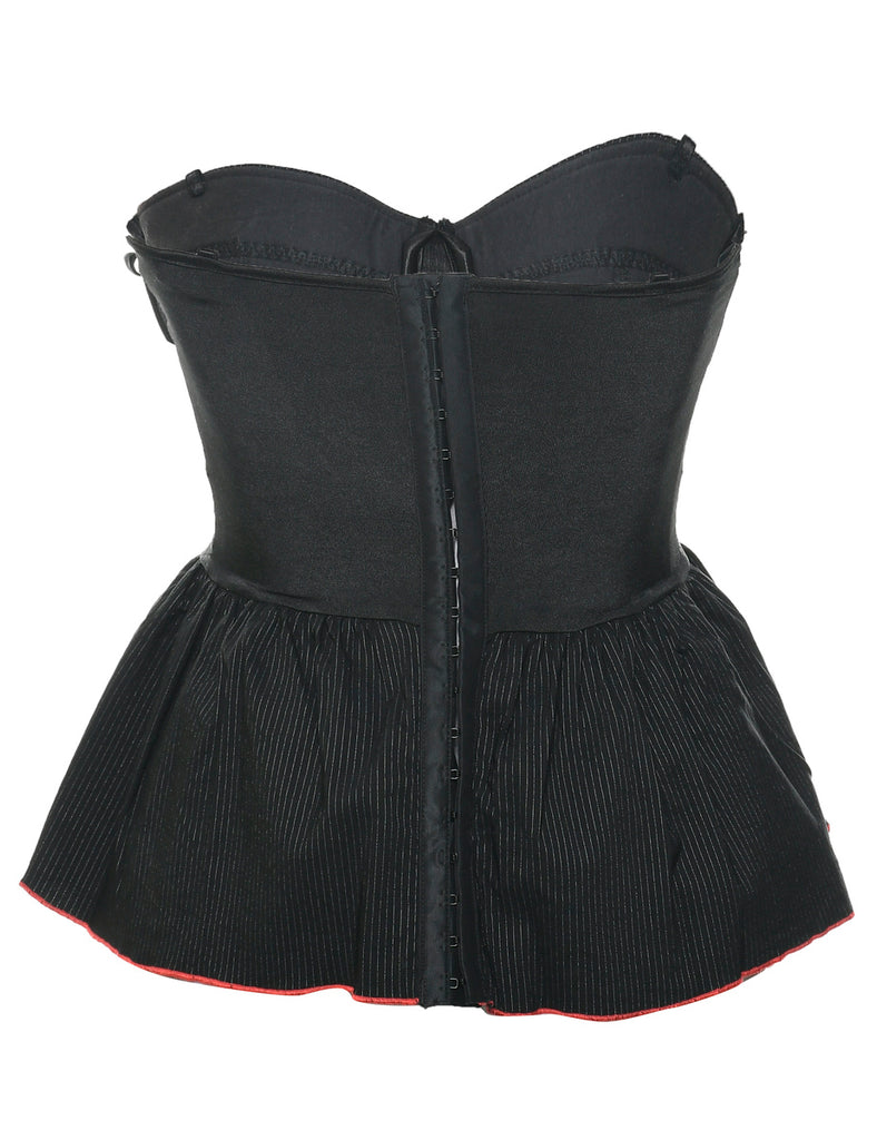 Black Cropped Top - XS