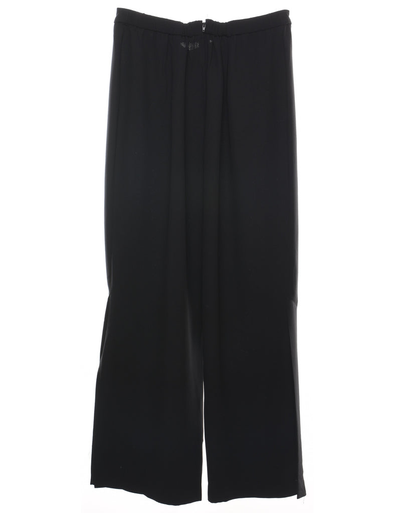 Black Culotte Trousers - W32 L30