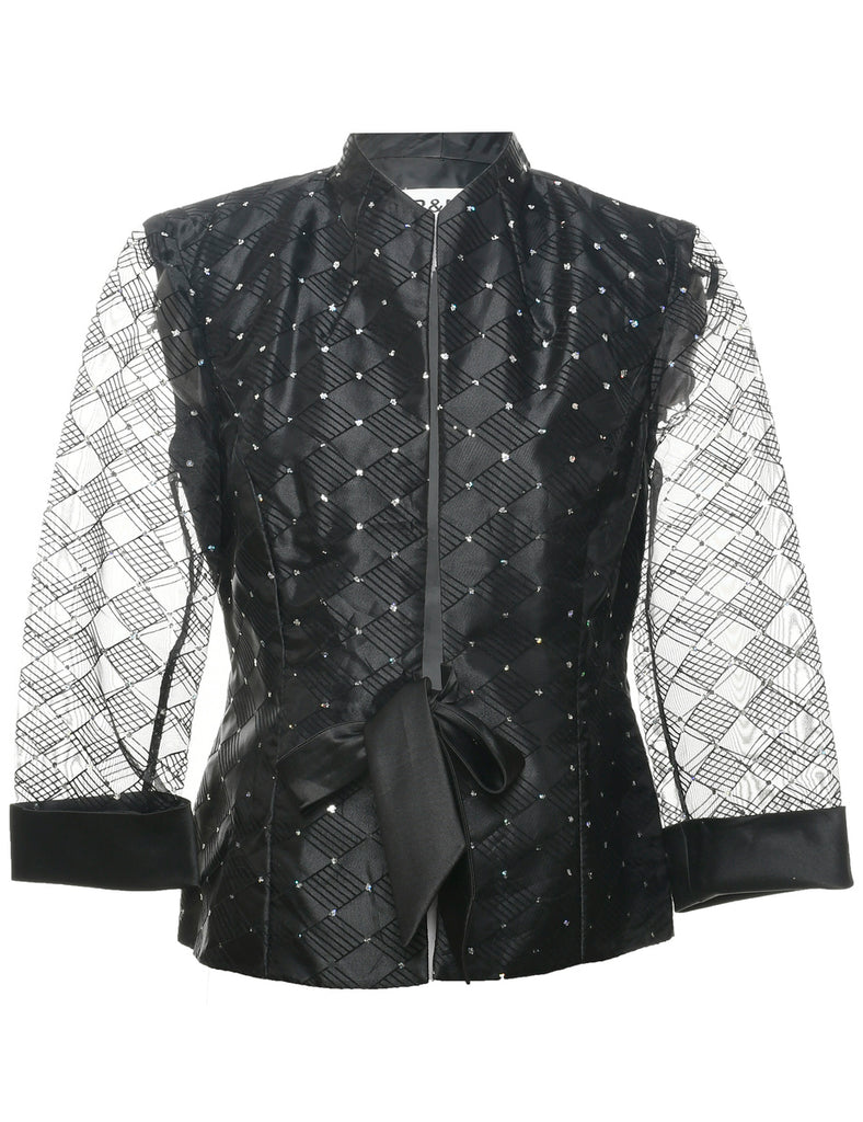 Black Evening Jacket - M