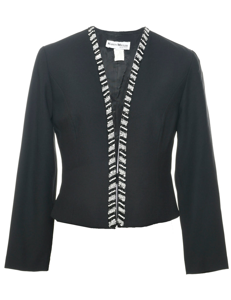 Black Evening Jacket - M