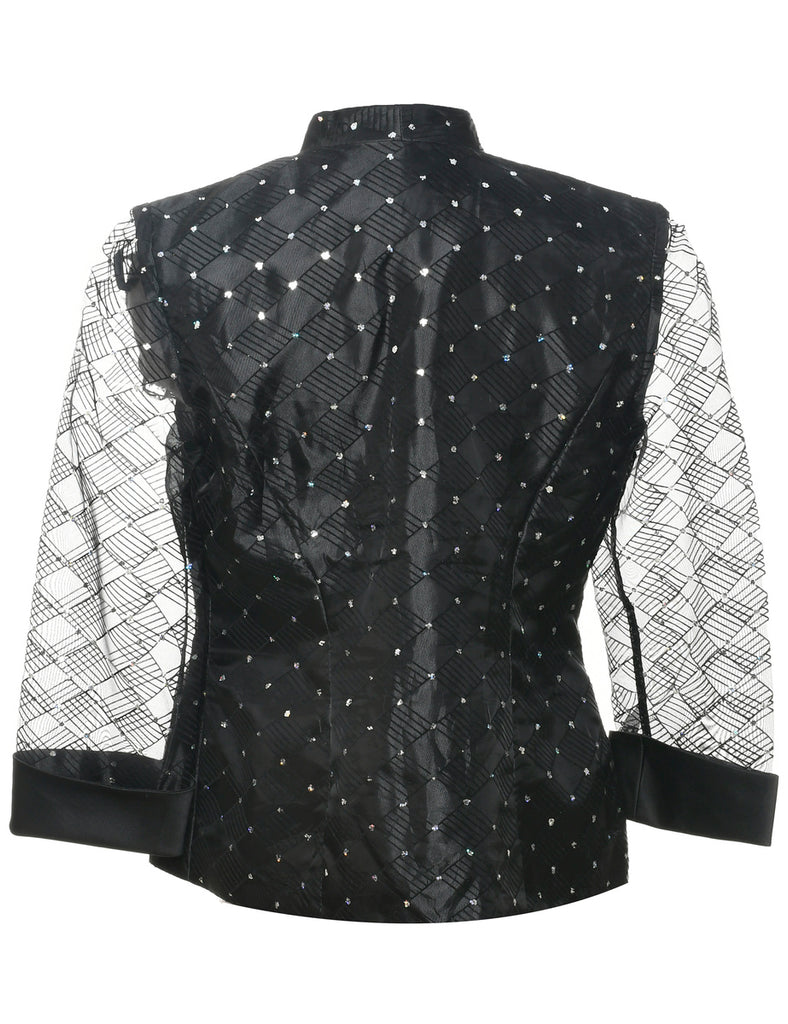 Black Evening Jacket - M
