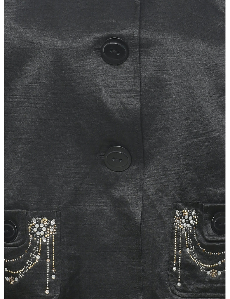 Black Evening Jacket - M