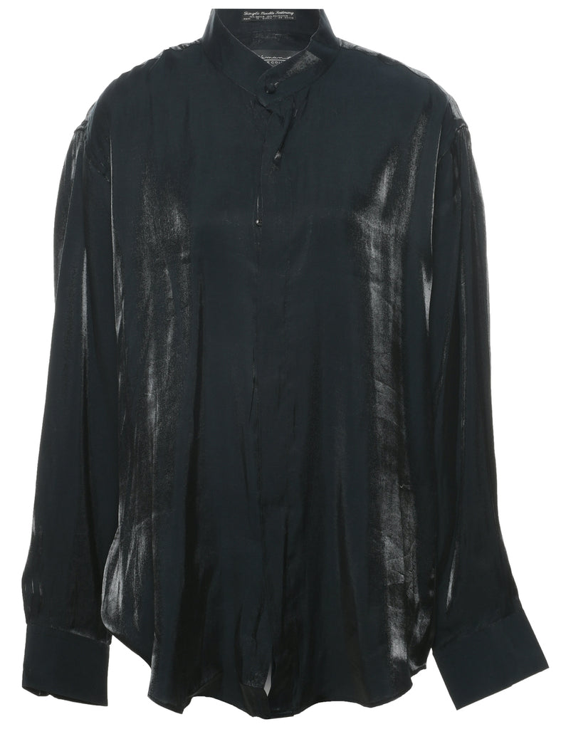 Black Evening Shirt - L