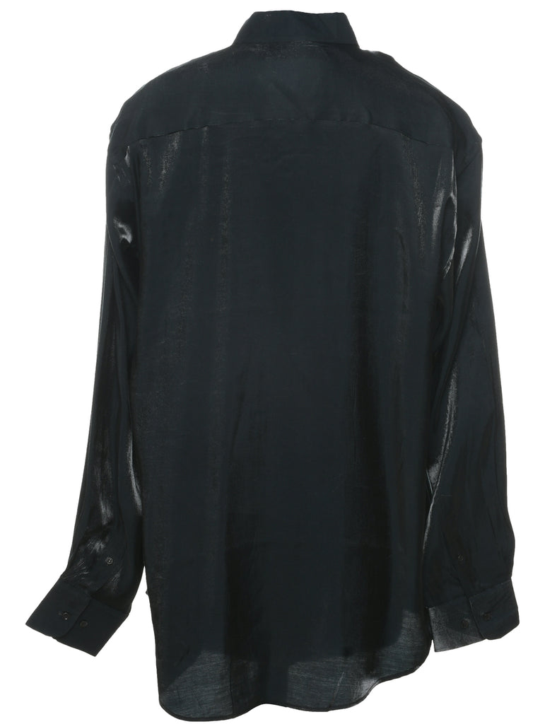 Black Evening Shirt - L