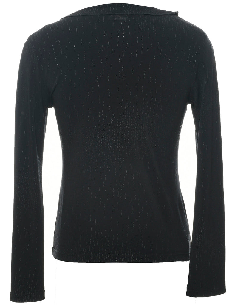 Black Evening Top - S