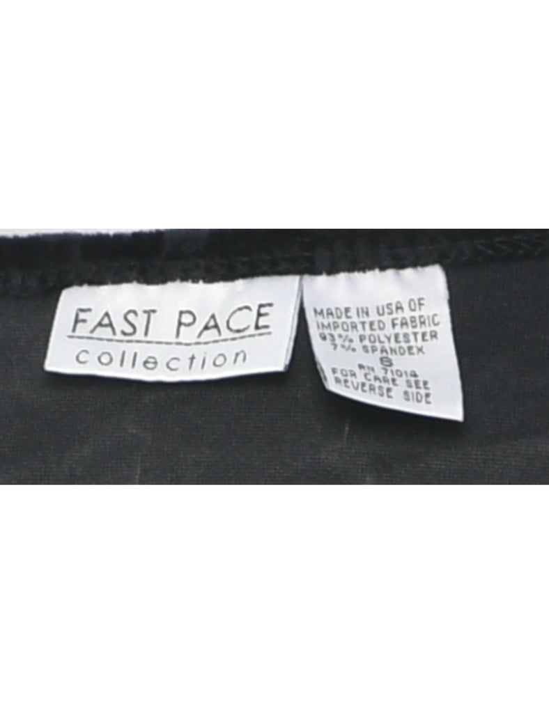 Black Evening Top - S