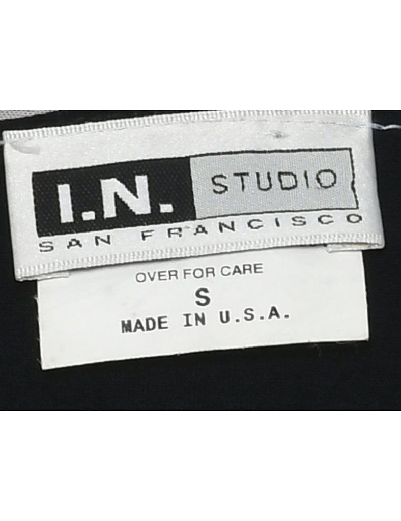 Black Evening Top - S