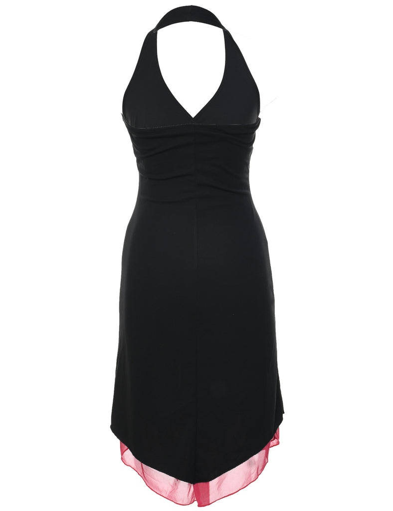 Black Evening Y2K Dress - XS