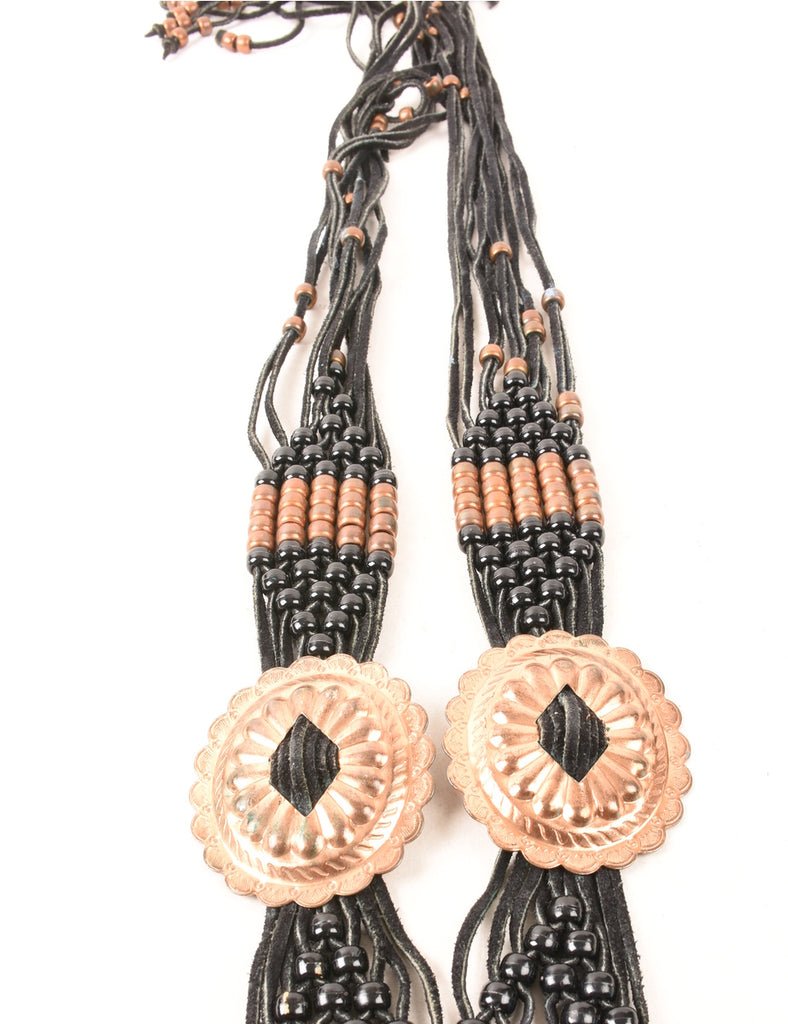 Black Fashion Belt - M